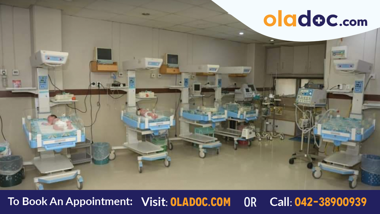 Baby's Ward at Mid City Hospital Lahore
